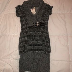 Cowl neck, long length top